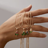 Elegant Tulip Necklace