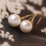 Simple Pearl Earrings