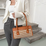 Versatile Plaid Hand Carry Bags