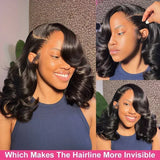 Body Wave Short Human Hair Wigs