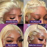 Blonde Lace Front Human Hair Wigs