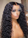 Deep Wave Lace Front Human Hair Curly Wigs