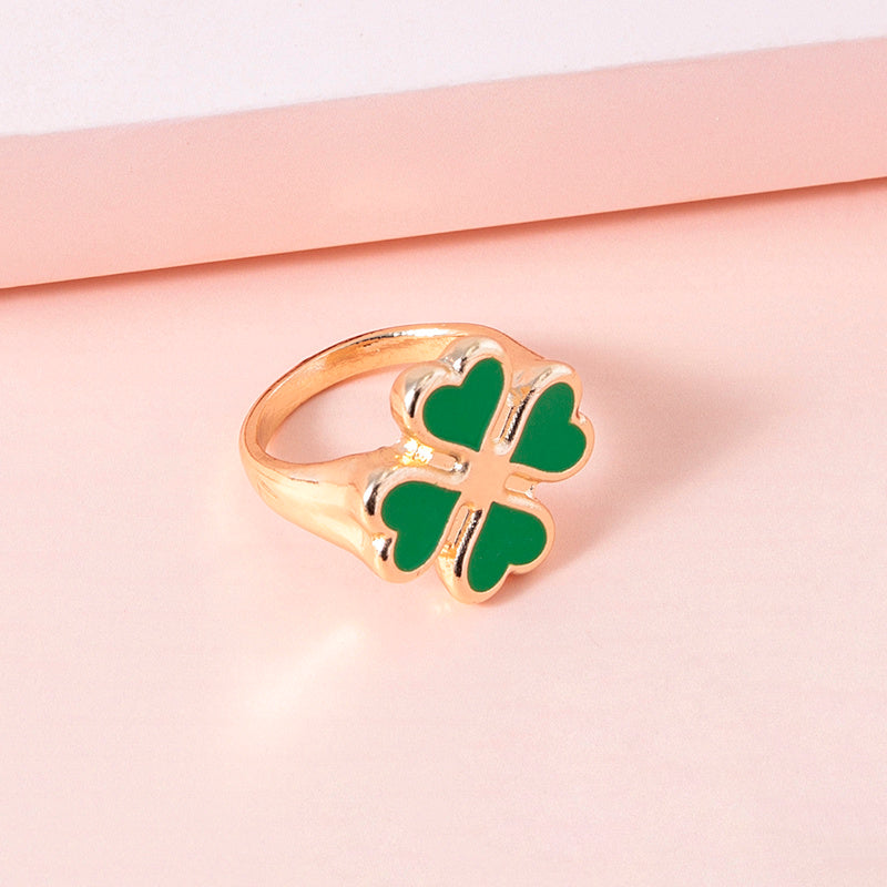 Four Leaf Clover Rings