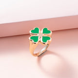 Four Leaf Clover Rings