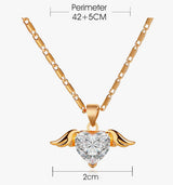Heart Wings Necklace