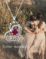 Sister Silver Necklace