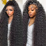 Transparent HD Lace Frontal Curly Wigs
