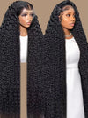 HD Lace Human Hair Curly Wigs