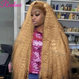 Honey Blonde Lace Front Human Hair Wigs