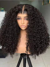 Deep Wave Lace Front Curly Wigs