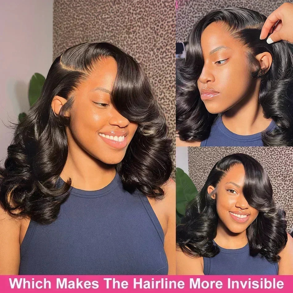 Body Wave Short Human Hair Wigs