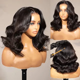 Body Wave Short Human Hair Wigs