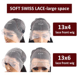 Red Curly Burgundy Hair Wig