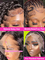 Deep Wave Lace Frontal Wigs