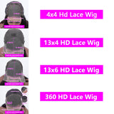 HD Deep Wave Curly Lace Front Hair Wig