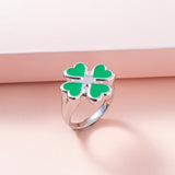 Four Leaf Clover Rings